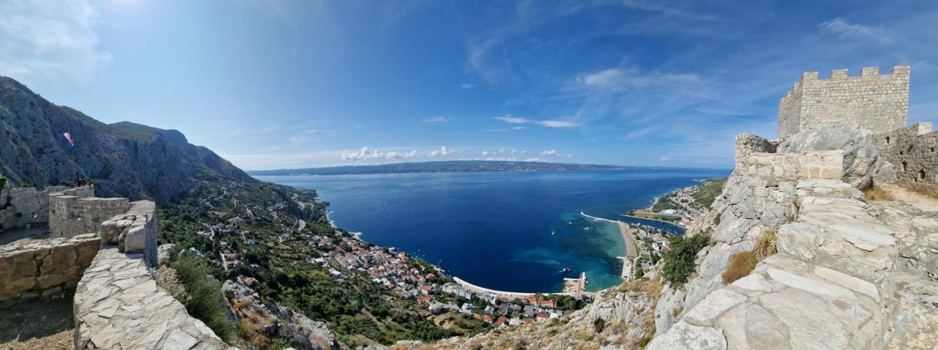 Sea View Panorama Apartment L Omiš Exteriér fotografie