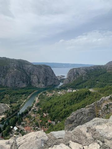 Sea View Panorama Apartment L Omiš Exteriér fotografie